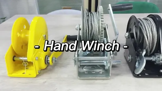 Hot Sale High quality Braking Hydraulic Winch Small
